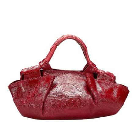 Loewe Pre-owned Pre-owned Leather handTass , Rood , Dames , Maat: ONE Size Vintage Tassen