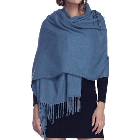 Dam tjock mjuk kashmir ull pashmina sjal wrap halsduk - OH