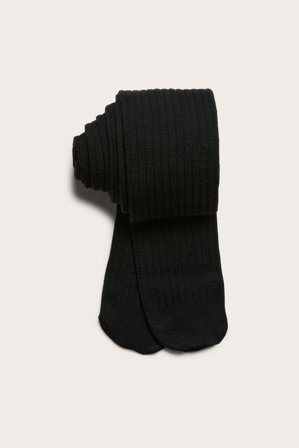 Kappahl | Rajstopy z mieszanki wełny Czarne 2XL | Czarne