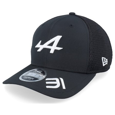 New Era - Motor Black adjustable Czapka Z Daszkiem - Alpine F1 24 Ocon 9FIFTY Black Adjustable @ Hatstore