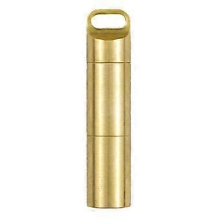 Vandtæt Pilleæske EDC Tilbehørskasse God Forsegling Mini Størrelse Multipurpose Udendørs Overlevelsesopbevaring