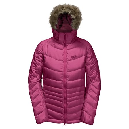 Jack Wolfskin Selenium Bay Women warmly-lined down jackets Purple L