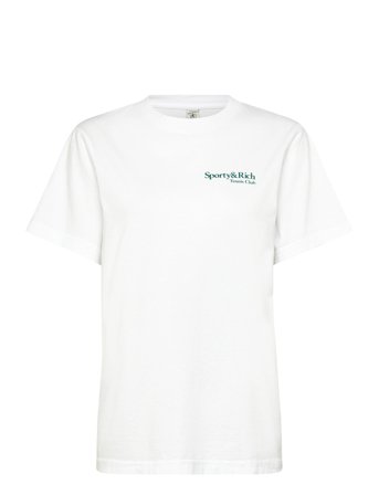 Sporty & Rich Play Tennis T-Shirt - White - M