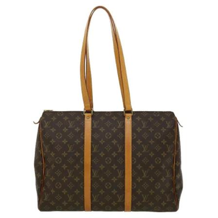 Louis Vuitton Vintage, Pre-owned Canvas Shoulder Bags Bruin, Dames, Maat:ONE Size