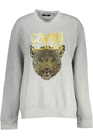 Cavalli Class Felpa Senza Zip Donna Grigio