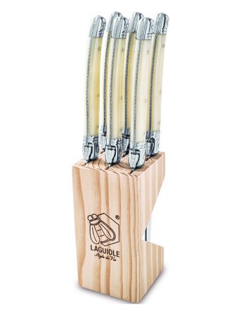 Laguiole Style de Vie | Steak Knives Laguiole Set 6 | L11CM
