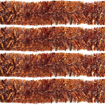 Kopparapelsin Mousserande Halloween/Julgransglitter 8 Meter