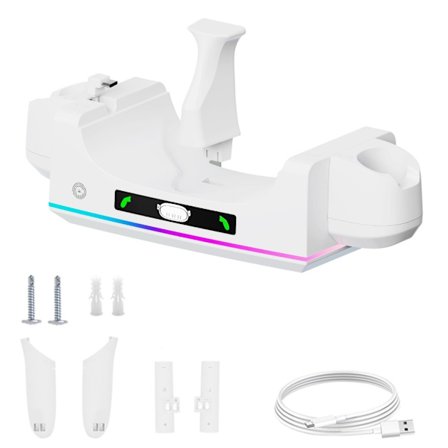 Ladestasjon for 3S VR-headset Kontroller Ladeplattform Sklisikker