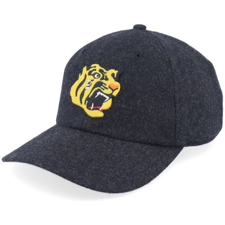 American Needle - Svart unconstructed Caps - Hanshin Tigers Archive Legend Black Dad Cap @ Hatstore
