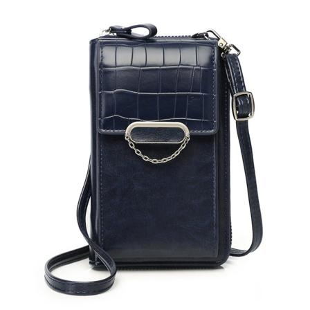 Kvinners Klassisk Crossbody Telefonveske Med Avtakbar Og Justerbar Skulderstropp