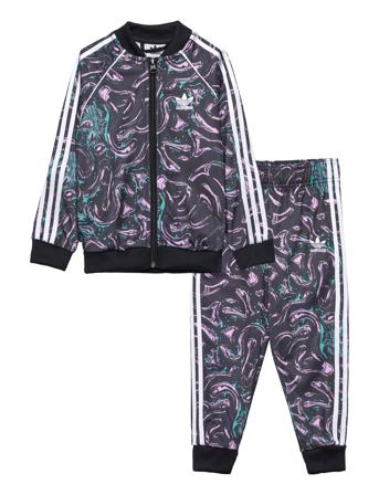 Allover Print Sst Set Sets Tracksuits Multi/mönstrad Adidas Originals
