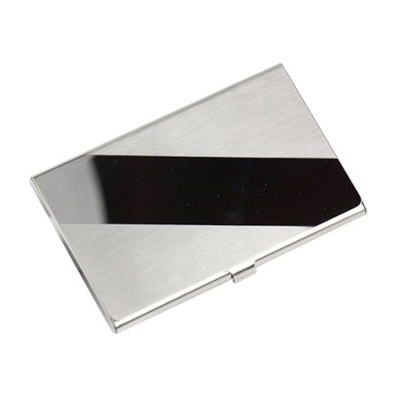Metal visitkort holder, rustfrit stål æske, egnet til ID kreditkort gavekort