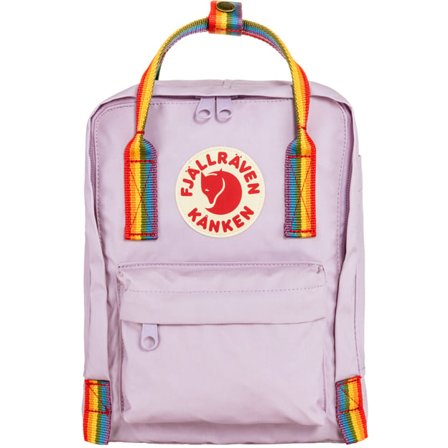 Fjällräven Kånken Rainbow Mini One Size - unisex - Pastel Lavender-Rainbow Pattern - Kånken bags
