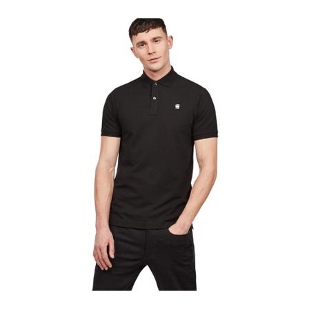 G-star Dunda Slim Polo , Zwart , Heren , Maat: S