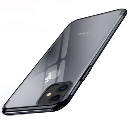 iPhone 12 Mini - Stilrent Floveme Silikonskal Svart