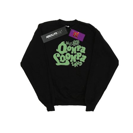Willy Wonka Och Chokladfabriken Pojkar Oompa Loompa Land Sweatshirt