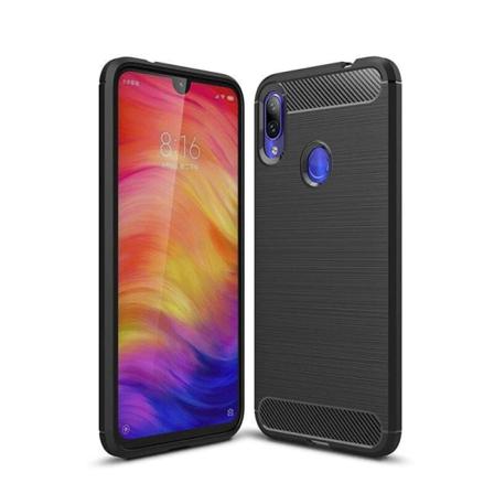 Stöttåligt Skal Till Xiaomi Redmi 7 - Svart Svart