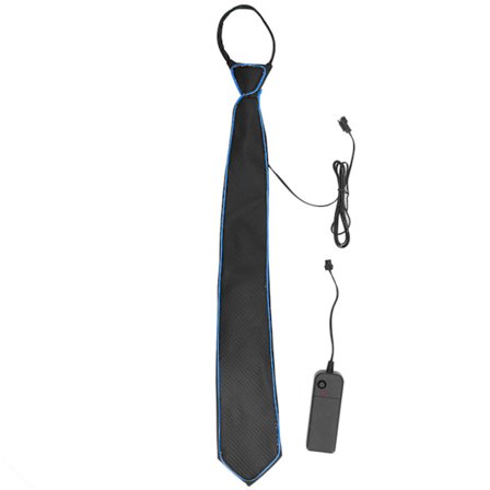 LED Slips Justerbara Ljuslägen Polyester Lysande Slips för Karneval Musikfestival Party