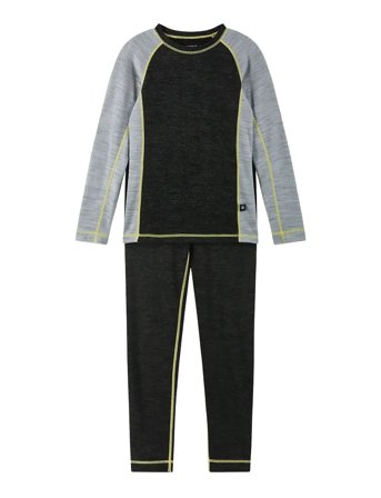 Reima Wool Base Layer Set, Taitoa - Grey - 80