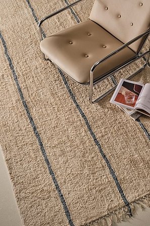 Jotex - Baumwollteppich 200x300cm Baumwolle Gestreift JASMINE - Kaufen Baumwoll- und Flickenteppiche bei Jotex