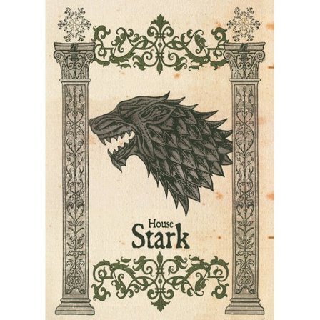 A3 Print - Game Of Thrones - House Stark