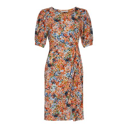 IN Front Rosy Kjole 1/2 Sleeves 15234 Orange, Dame