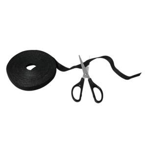 LogiLink Cable Strap, Velcro Tape, 10m, Black