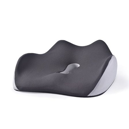 Sittkudde med Memory foam 45x36x13cm - Grå