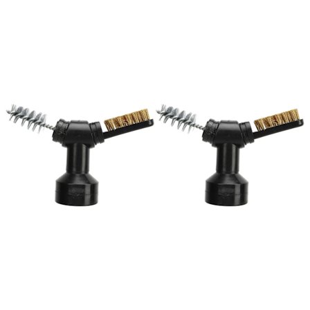 2 stk. Bilbatteribørste Batteri Beskyttelsesrenser Støv og Rustfjernelse Rengøringshåndværktøj