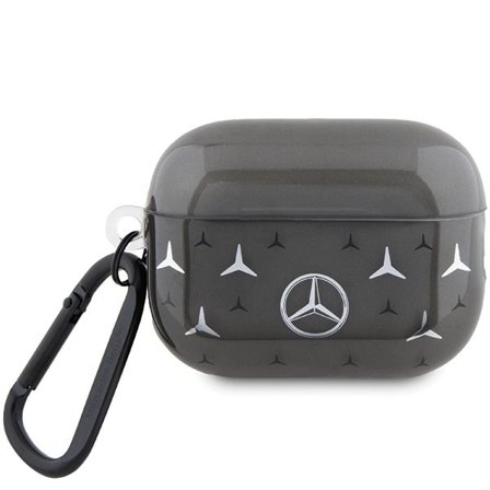 Mercedes MEAP28DPMGS AirPods Pro 2 (2022/2023) fodral svart Stort stjärnmönster