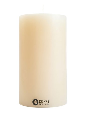 Kunstindustrien | Coloured Handcrafted Pillar Candle | 7CM X 12CM