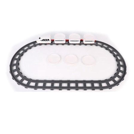 Sushi Train Rotary Sushi Lelu Rata Kuljetinhihna Pyörivä Pöytä Lasten Ruokajuna Setti Tee-se-itse Sushin Valmistus [HsSs]