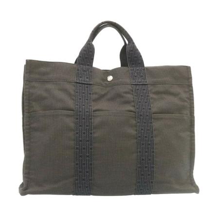Hermès Vintage, Pre-owned Her Line Tote MM bag Grijs, Dames, Maat:ONE Size