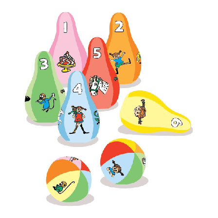 Pippi Soft Bowling Set