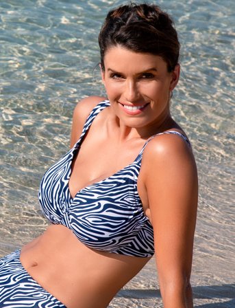 Wiki Adjustable Bikini Top - Blue - D x 80