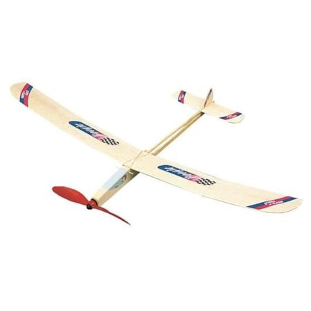 Balsa glider - AERO-NAUT - Boogie - Barn - 95cm vingspann Flerfärgad