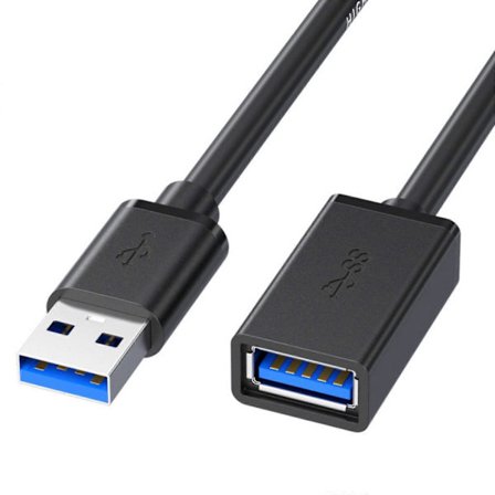 USB Förlängningskabel Höghastighets USB 3.0 Förlängningskabel Hane till Hona Dataöverföring Ersättning för Mus Förlängningskabel