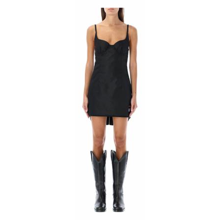 Heron Preston Women Clothing Klänning Hwdb062F22Fab001 svart, Dam, Dam, Storlek: XS