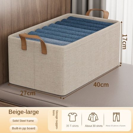 Tøj Opbevaringsboks Garderobe Tøj Opbevaringsboks LARGE LARGE