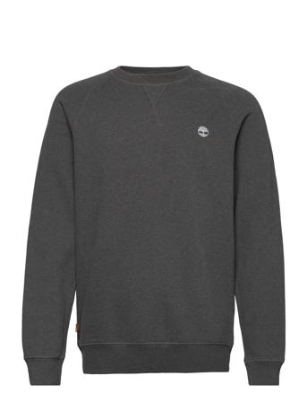 Ls Exeter River Basic Brushed Back Crew Sweatshirt Regular Sweatshirt Trøje Grå Timberland