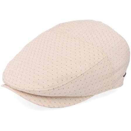 Bailey - Beige flatcap Cap - Ganey Sand Snap Cap @ Hatstore