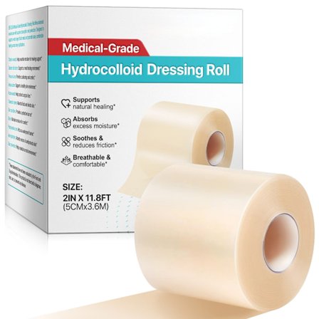 (1 pakke) Hydrokolloidbandasjer - Pute Gel Blister & Sårpleieplaster, Vanntett lim for tær og fingre