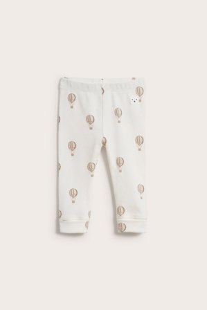 Kappahl | Ribbade leggings | Beige
