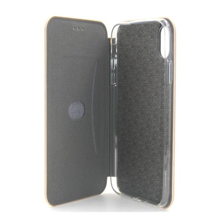 Mobilfodral med Stativ iPhone XR - Guld