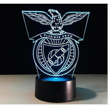 Benfica Usb 3d Anime Night Light Atmosphere Led Bordslampa