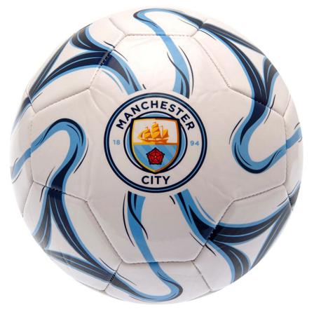 Manchester City Fc Cosmos Football 5 Vit/himmelsblå/marinblå