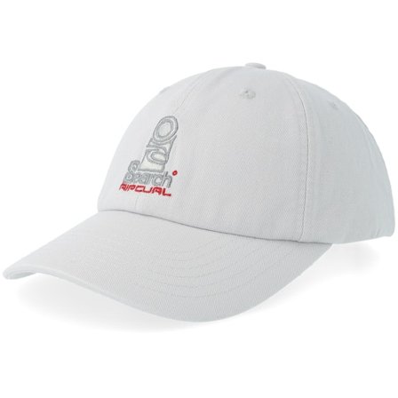 Rip Curl - Gris unconstructed Casquette - Search Sb Cap Chrome Dad Cap @ Hatstore