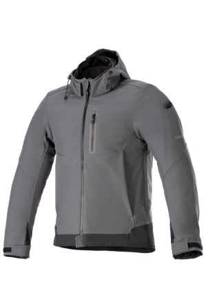 Sudadera de Moto Alpinestars Neo Impermeable Gris Alquitrán/Negro L