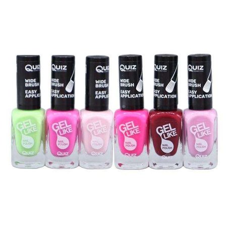 6st nagellack, nail polish - Set -