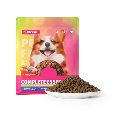 Torrt hundfoder Vetenskapsdiet Högprotein näringsrikt puffat korn hundmat för hundar 4,4 lb